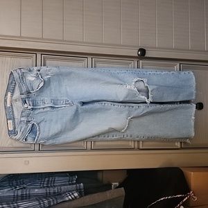 Womens Levi's straight ankle